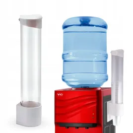 dyspenser-na-kubki-vio-c1-bialy-podajnik-kubkow-do-wody