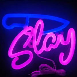 neon-led-baterie-usb-na-sciane-slay-jestes-niesamowita