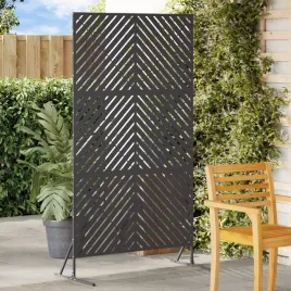 vidaxl-czarny-ekran-prywatnosci-100x50x180-cm-ze-stali