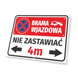 tabliczka-brama-wjazdowa-nie-zastawiac-z-polem-na-szerokosc-bramy-21x15cm