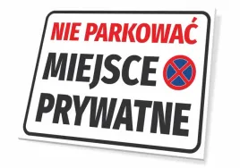 tabliczka-nie-parkowac-miejsce-prywatne-30x21cm