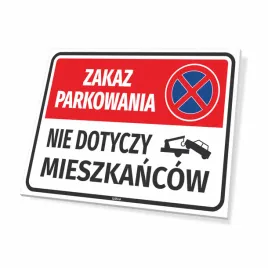 tabliczka-zakaz-parkowania-nie-dotyczy-mieszkancow-21x15cm