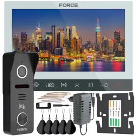 wideodomofon-force-ingo-rfid-7-bialy-full-hd-czytnik-breloki-brama-furtka