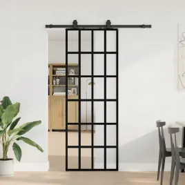 vidaxl-drzwi-przesuwne-z-zestawem-okuc-czarne-76x205-cm-esg-szklo