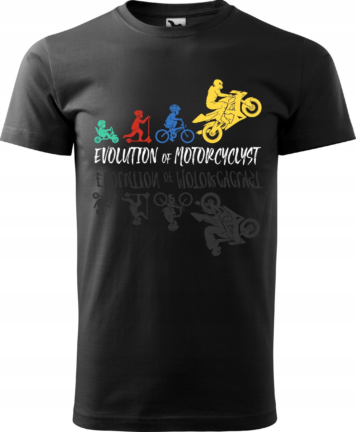 Koszulka Motocyklowa Evolution of moto... L v7