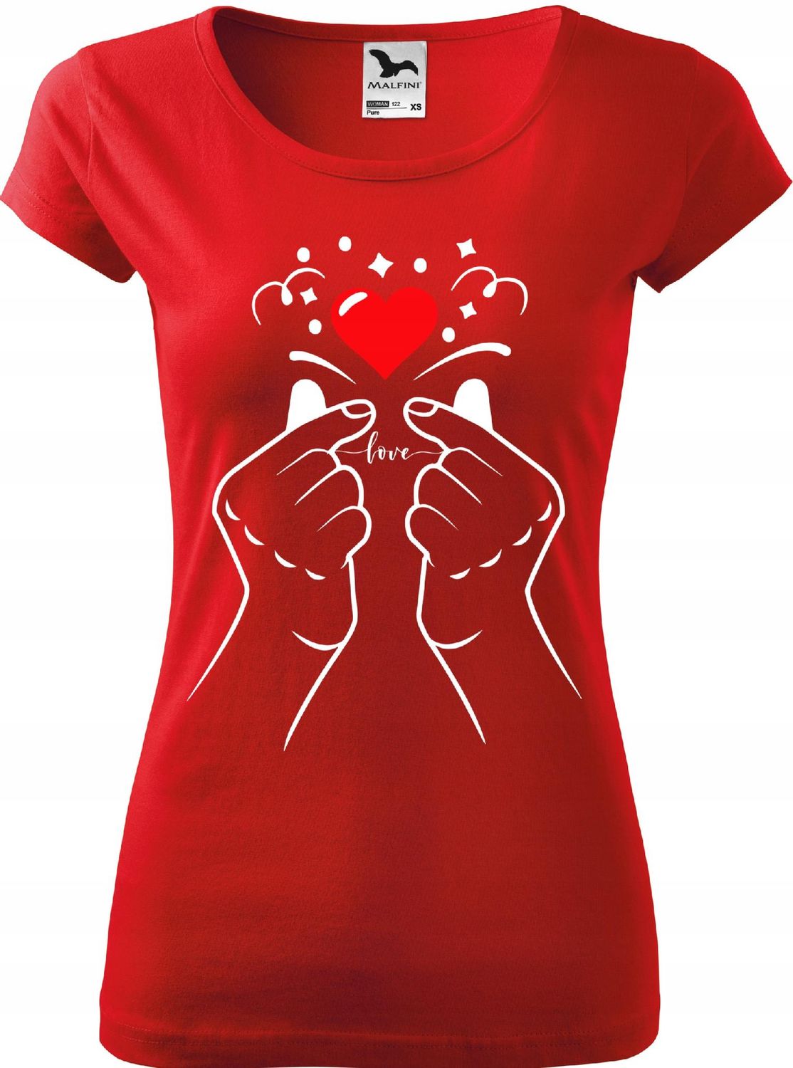 Koszulka dla niej LOVE Miłość walentynki XXL ver8