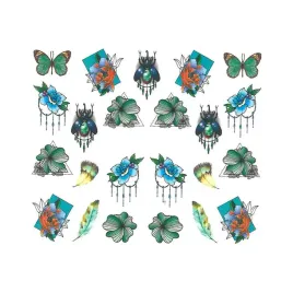 naklejki-wodne-do-paznokci-zwierzeta-rosliny-bn-1180