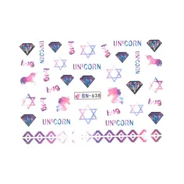 naklejki-wodne-do-paznokci-unicorn-bn-638