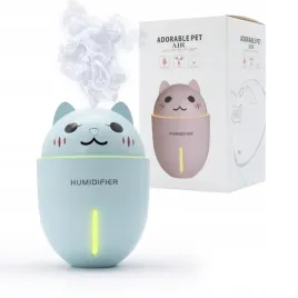 dyfuzor-zapachowy-nawilzacz-ultradzwiekowy-kitty-4w1-led-niebieski