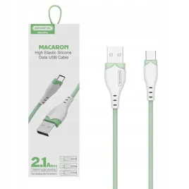 kabel-usb-typ-c-2-1a-somostel-zielony-2100mah-quick-charger-1-2m-powerline
