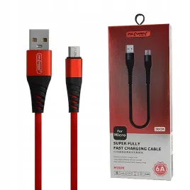 kabel-usb-micro-6a-nafumi-czerwony-6000mah-quick-charger-qc-3-0-30cm-nfm-a3
