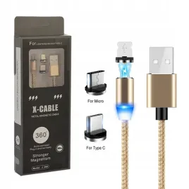 ecobox-kabel-usb-3w1-magnetyczny-360-zloty-iphone-micro-typ-c-iphone