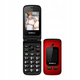 telefon-gsm-mobiola-klapka-czerwony-tlefon-dla-seniora-mb610-2g