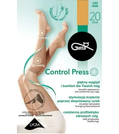 gatta-control-press-knee-socks-20-den-wz-00-uni-daino