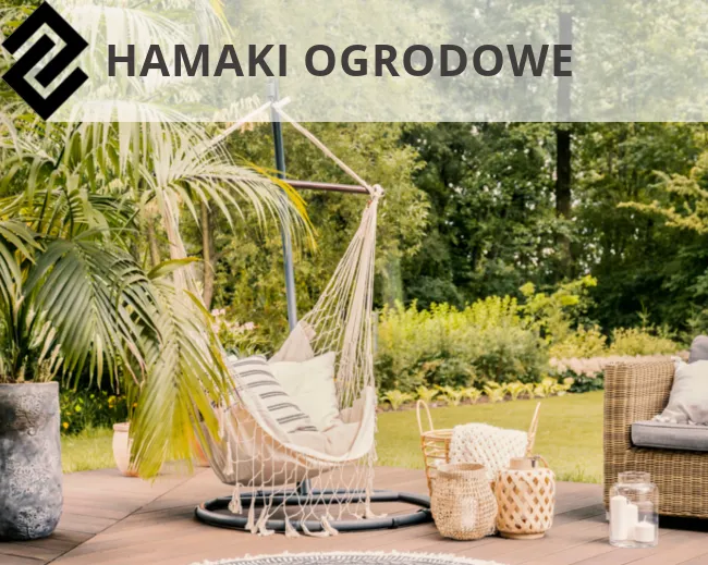 Hamaki ogrodowe