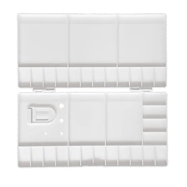 Paleta plastikowa zamykana KAIBO 26X14 cm - 80017 (prostokątna)