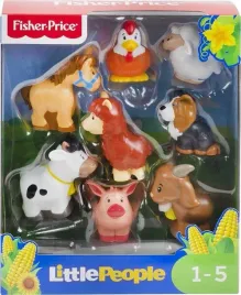 little-people-zestaw-zwierzatek-8szt