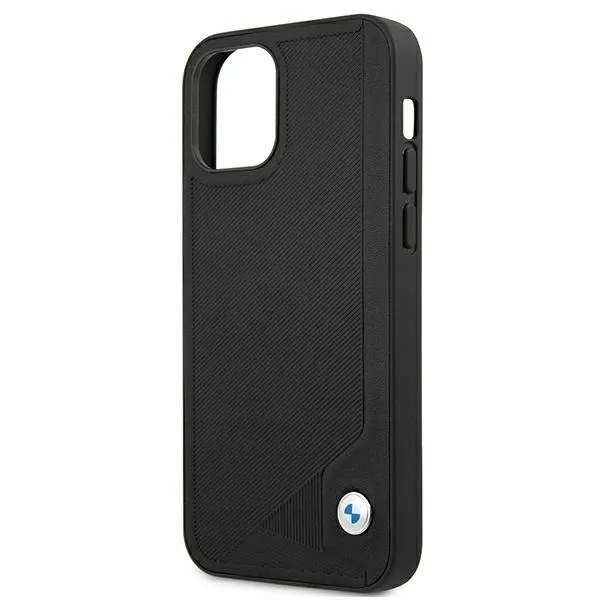 etui-bmw-leather-deboss-do-iphone-12-mini-czarne-material-skora-ekologiczna