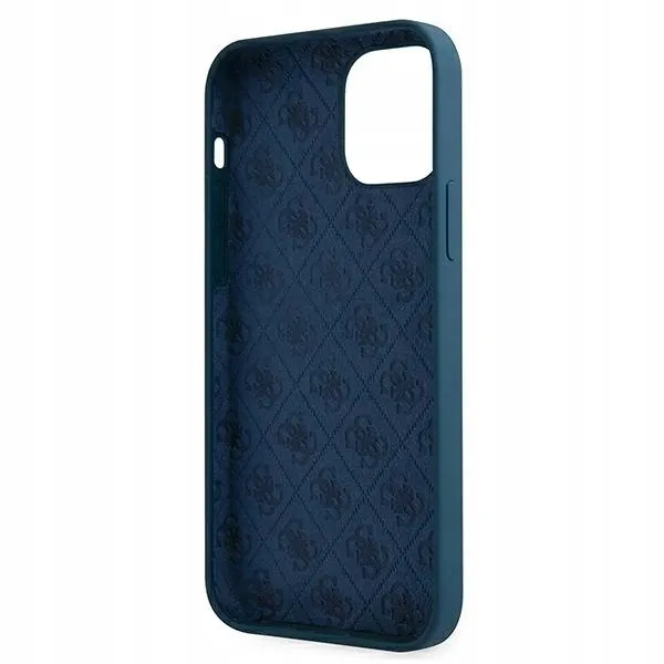 etui-guess-metal-logo-script-do-iphone-12-mini-niebieskie-funkcje-antyposlizgowa-struktura-pochlanianie-wstrzasow