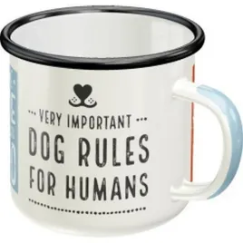 kubek-emaliowany-dog-rules