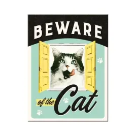 magnes-na-lodowke-beware-of-the-cat