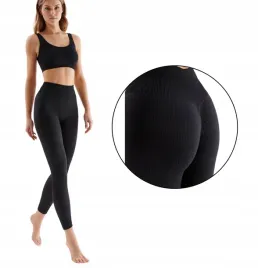 gabriella-legginsy-damskie-w-prazek-rib-l-xl-black