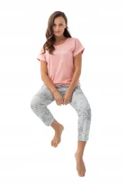 luna-pizama-damska-krotki-rekaw-rybaczki-342-2xl