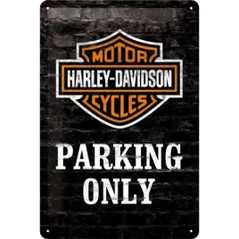 metalowy-plakat-20-x-30cm-harley-davidson-parking