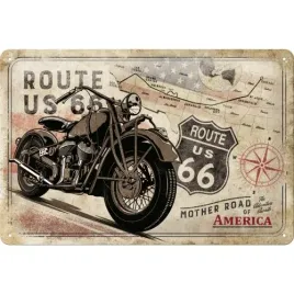 metalowy-plakat-20-x-30cm-route-66-bike-map