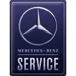 plakat-30x40-mercedes-benz-blue