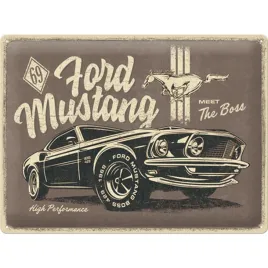 plakat-30x40-ford-mustang-the-boss