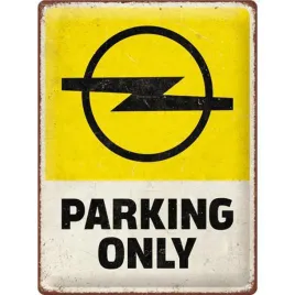 plakat-30x40-opel-parking-only