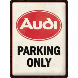plakat-30x40-audi-parking-only