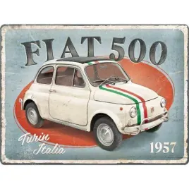 plakat-30x40-fiat-500-turin-itali
