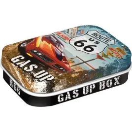 pudelko-z-cukierkami-mint-box-route-66-red-car-gas-up