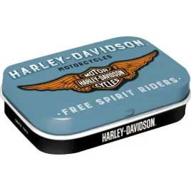 pudelko-z-cukierkami-mint-box-harley-davidson-logo-blue