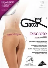 gatta-discrete-rajstopy-bezszwowe-15den-2-beige
