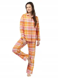key-rozpinana-pizama-damska-flanelowa-lns-473-s