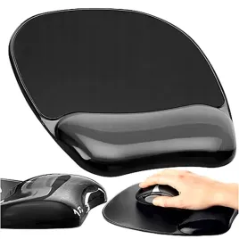 podkladka-pod-mysz-zelowa-podporka-nadgarstka-czarna-ergonomiczna-poduszka