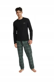 henderson-pizama-meska-dluga-usher-40946-xl-black
