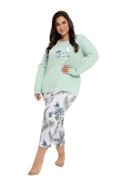 taro-pizama-damska-dluga-ariana-3016-xxxl-pistacja