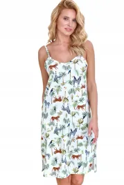 taro-koszula-nocna-damska-daisy-2856-s-zielona
