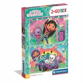 puzzle-2x-60-super-kolor-gabby-s-dollhouse-24819-silver