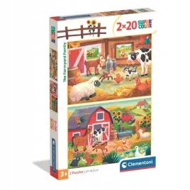 puzzle-2x20-super-kolor-the-farmyard-family-24818-proszynski-i-s-ka