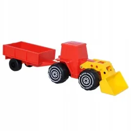 traktor-z-ladowaczem-i-przyczepka-34cm-plasto