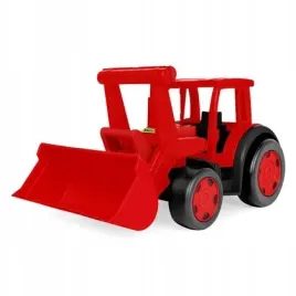 gigant-traktor-ladowarka-czerwony-wader