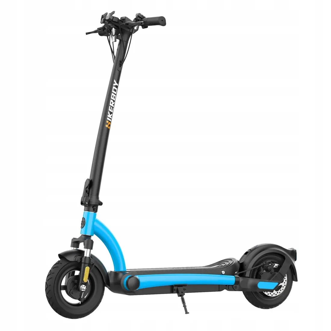 Niebieska hulajnoga elektryczna składana Hikerboy Foxtrot Plus