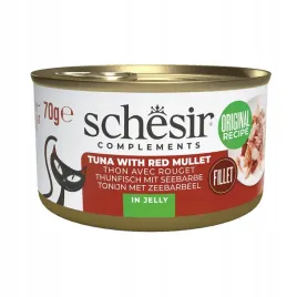 schesir-adult-w-galarecie-tunczyk-z-barwena-mokra-karma-dla-kota-70g