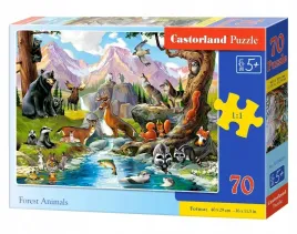 puzzle-70-zwierzeta-lesne-070091-castorland