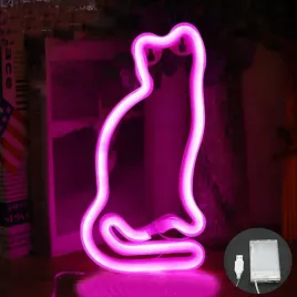 neon-led-usb-na-sciane-znak-cat-kotek